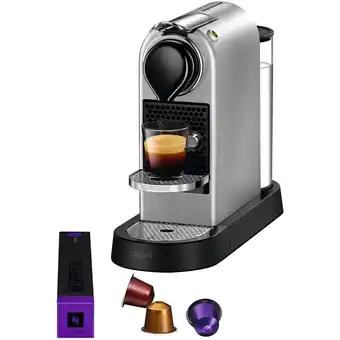 Netto Marken-Discount Krups Kapselmaschine Nespresso CitiZ XN741B Angebot