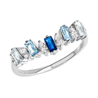 Netto Marken-Discount Zeeme Gemstones Ring 925/- Sterling Silber Angebot