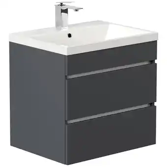 Netto Marken-Discount Badmöbel Fellini 60 SoftClose eiche gold mit drei grifflosen Schubladen Angebot