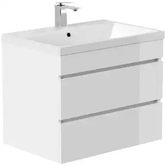 Netto Marken-Discount Badmöbel Fellini 70 SoftClose eiche gold mit grifflosen Schubladen Angebot