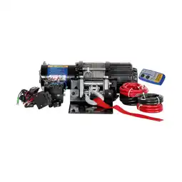 Netto Marken-Discount Berger u. Schröter Profi- Seilwinde 12V mit Stahlseil max 3150 kg Zugkraft Angebot