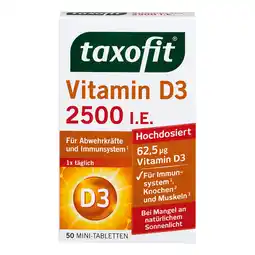 Netto Marken-Discount Taxofit Tabletten Vitamin D3 50 g, 7er Pack Angebot