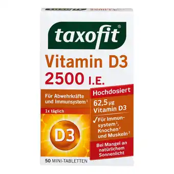 Netto Marken-Discount Taxofit Tabletten Vitamin D3 50 g, 7er Pack Angebot
