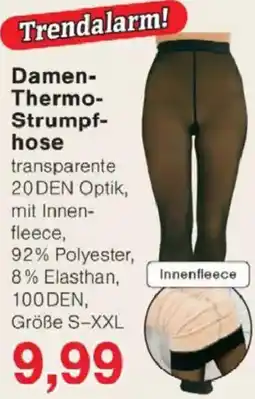 Jawoll Damen Thermo Strumpfhose Angebot