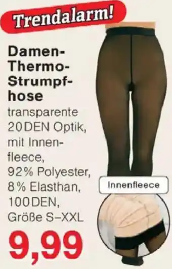 Jawoll Damen Thermo Strumpfhose Angebot