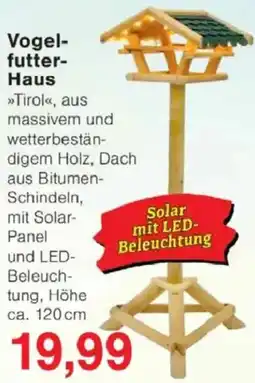 Jawoll Vogelfutter Haus Angebot