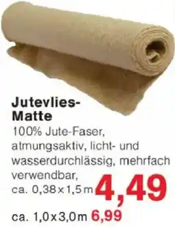 Jawoll Jutevlies Matte Angebot