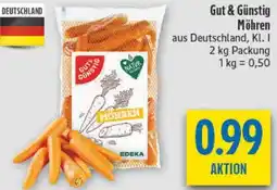 diska Gut & Günstig Möhren Angebot