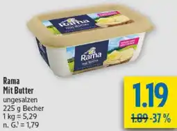 diska Rama Mit Butter Angebot