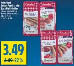 diska Heimatland Deftige Paprika- oder Echte Pfefferbeiẞer Angebot