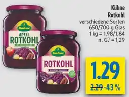 diska Kühne Rotkohl Angebot