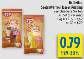 diska Dr. Oetker Seelenwärmer Tassen Pudding Angebot