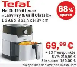diska Tefal Heißluftfritteuse Easy Fry & Grill Classic Angebot