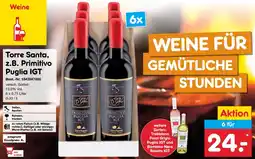 Netto Marken-Discount Torre Santa, z.B. Primitivo Puglia IGT Angebot