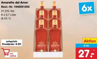 Netto Marken-Discount Amaretto del Amor Angebot