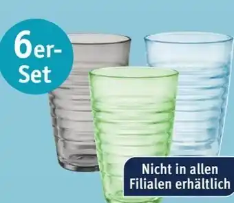 Rossmann Wassergläser 6er-Set Angebot