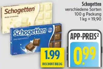 diska Schogetten Angebot