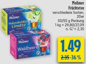 diska Meẞmer Früchtetee Angebot