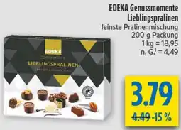 diska EDEKA Genussmomente Lieblingspralinen Angebot