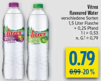 diska Vitrex flavoured Water Angebot
