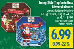 diska Trumpf Edle Tropfen in Nuss Adventskalender Angebot