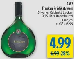 diska GWF Franken Prädikatswein Angebot
