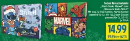 diska Socken Adventskalender ,,Men's Socks Marvel" oder ,,Women's Socks Stitch" Angebot