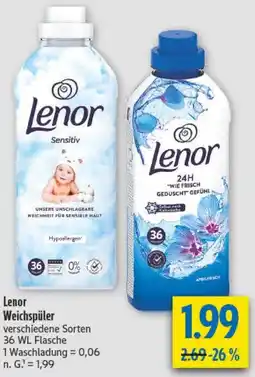 diska Lenor Weichspüler Angebot
