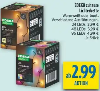 diska EDEKA zuhause Lichterkette Angebot