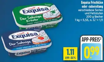 diska Exquisa Frischkäse oder -zubereitung Angebot