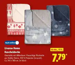 Lidl LIVARNO home Kuscheldecke Angebot