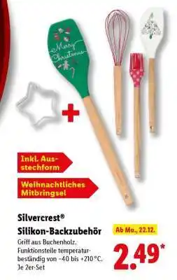 Lidl Silvercrest Silikon-Backzubehör Angebot
