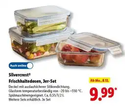 Lidl Silvercrest Frischhaltedosen, 3er-Set Angebot