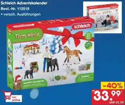 Netto Marken-Discount Schleich Adventskalender Angebot