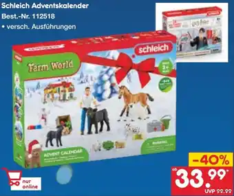 Netto Marken-Discount Schleich Adventskalender Angebot