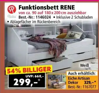 Norma Funktionsbett RENE Angebot