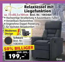 Norma Relaxsessel mit Liegefunktion Angebot