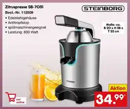 Netto Marken-Discount Zitruspresse SB-7051 Angebot