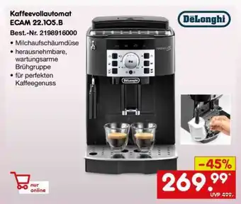 Netto Marken-Discount Kaffeevollautomat ECAM 22.105.B Angebot