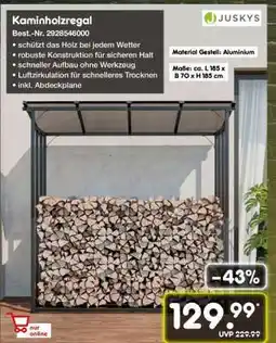 Netto Marken-Discount Kaminholzregal Angebot
