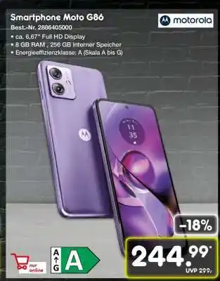 Netto Marken-Discount Smartphone Moto G86 Angebot