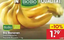 Netto Marken-Discount Bio Bananen Angebot
