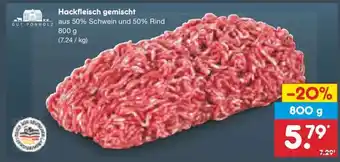 Netto Marken-Discount Hackfleisch gemischt Angebot