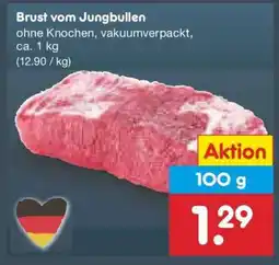 Netto Marken-Discount Brust vom Jungbullen Angebot