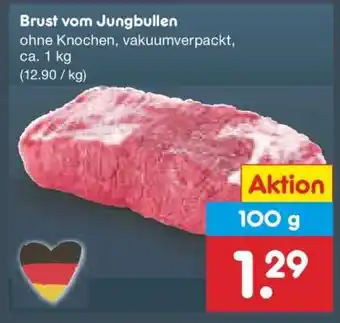 Netto Marken-Discount Brust vom Jungbullen Angebot