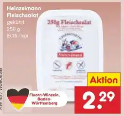 Netto Marken-Discount Heinzelmann Fleischsalat Angebot