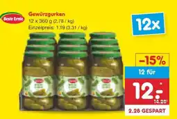 Netto Marken-Discount Gewürzgurken Angebot