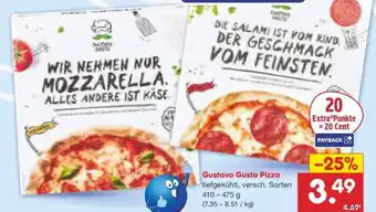 Netto Marken-Discount Gustavo Gusto Pizza Angebot