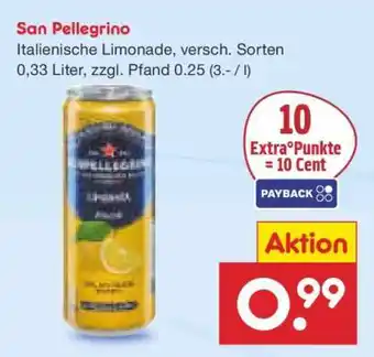 Netto Marken-Discount San Pellegrino Angebot