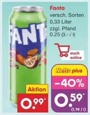 Netto Marken-Discount FANTA Angebot
